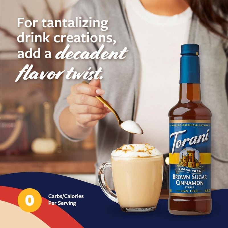 Torani Sugar Free Brown Sugar Cinnamon Syrup - Image 4
