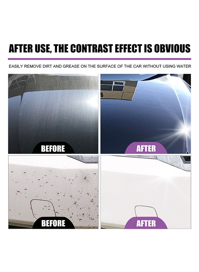 رايهونغ 3 في 1 بخاخ طلاء سريع عالي الحماية للسيارة، بخاخ تلميع شمع السيارة، بخاخ سريع التفاصيل للسيارات، يتم طلاء أسطح السيارة وإصلاحها وصقلها لإزالة الأوساخ والشحوم بسهولة 100 مل - Image 4