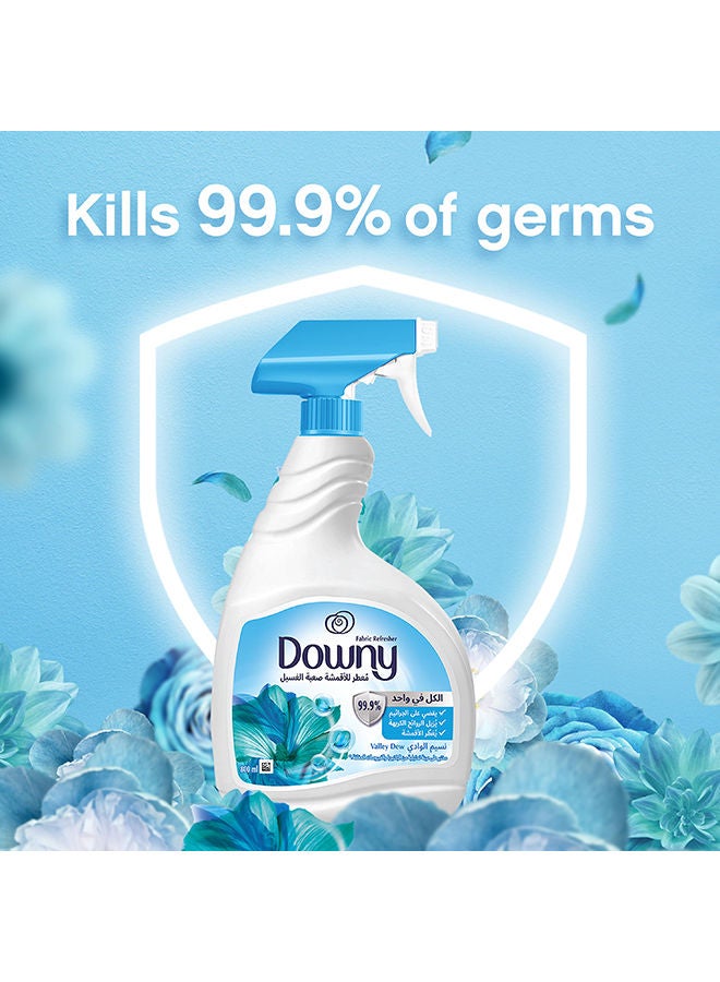 Fabric Refresher Valley Dew Antibacterial Virus Removal Spray Multicolour 800ml