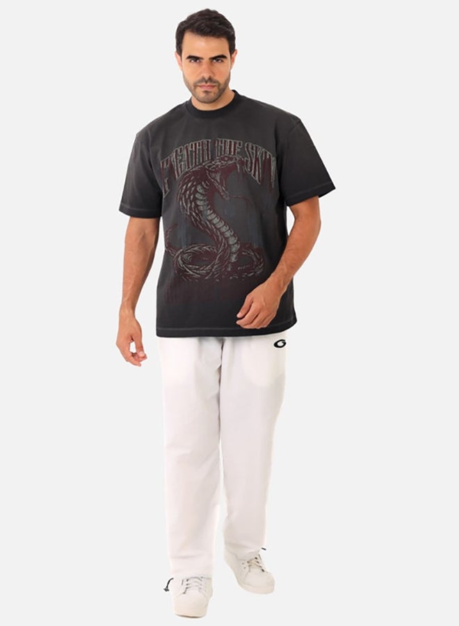WHITE RABBIT Comfy Round Neck T-shirt - Image 5
