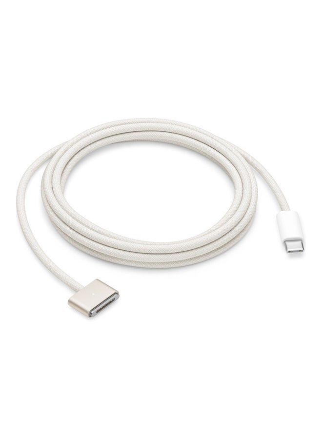 USB-C to MagSafe 3 Cable (2 m) - Starlight