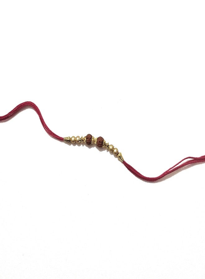 Mamadev:- minion rakhi & rudraksha rakhi Children To cartoonrakhi for Men/boys/Girls raksha bandhan for brother for Bhai Kids(combo) - Image 3