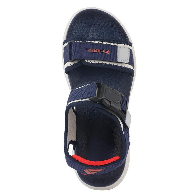 FUEL Phlox Flexible & Breathable for Running Comfortable & Lightweight Sandals & Floaters for Mens & Boys (Navy-10UK) - Image 4