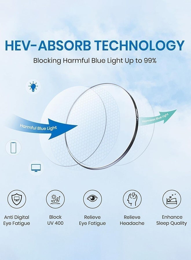 CIKJUK Cat Eye Blue Light Glasses Butterfly Frame Reading Glasses for Men and Women Anti Radiation Eyeglasses Blue Light Blocking Eye Glasses for Gaming Computer UV Protection Eyeglass Trend Eyewear Black - Image 3