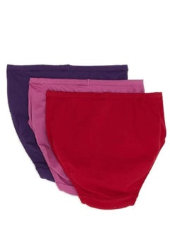 JOCKEY 3 Pack Of Simple Comfort Hipster Plain Dark Assorted 