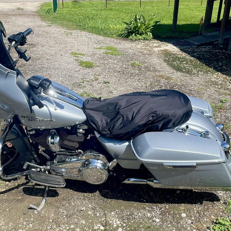 HogWorkz® Waterproof Rain Cover for Two Up Seat - Harley Davidson Touring Models - Image 2