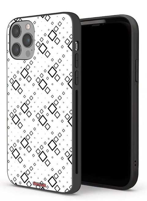 Apple iPhone 12 Pro Protective Case Square Abstract Digital Art