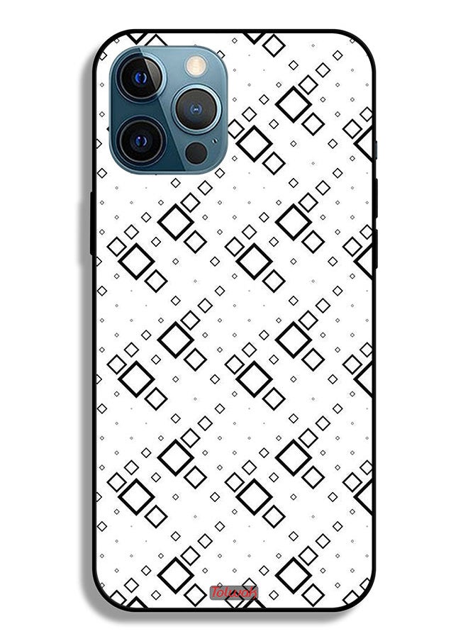 Apple iPhone 12 Pro Protective Case Square Abstract Digital Art