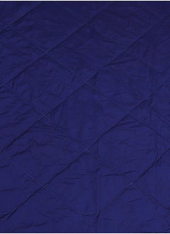 Status Contract Reversible Solid Comforter Double Bed Blanket for Winter//Double/GSM- 220, Dark Blue-Red, 220 X 240 Cm  - Image 3