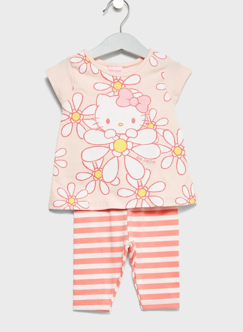 Hello Kitty Infant T-Shirt + Pants Set