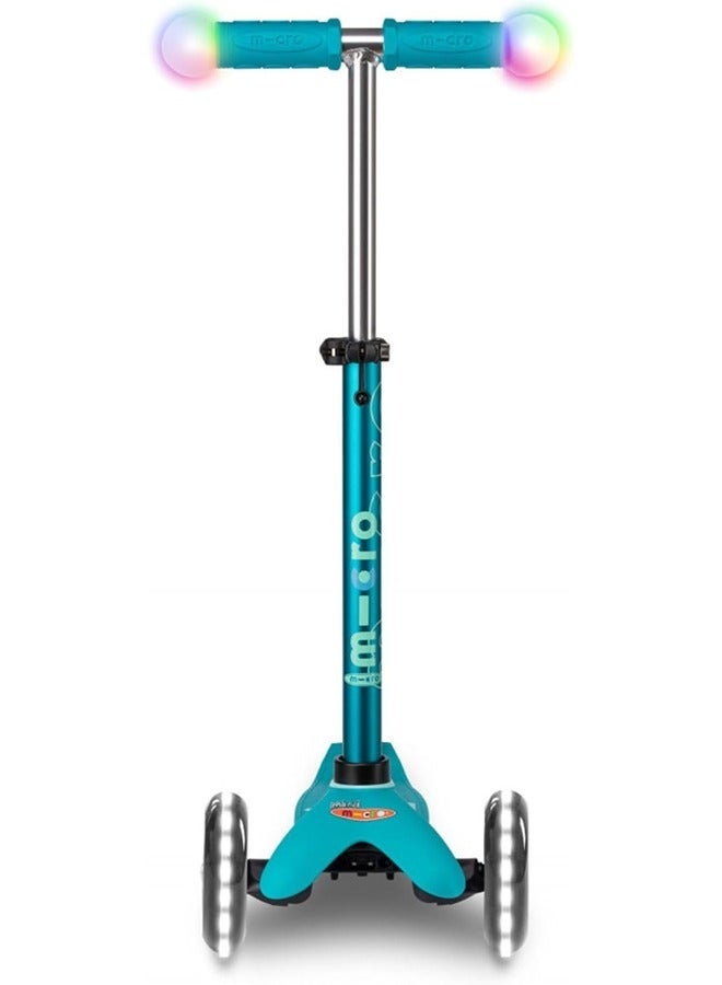 Micro Mini Micro Deluxe Magic Scooter Aqua | Deluxe Magic Scooter | Magic Scooter | Scooter for Kids | Scooters | Kids Scooter - Image 3