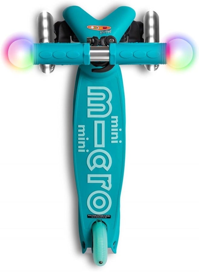 Micro Mini Micro Deluxe Magic Scooter Aqua | Deluxe Magic Scooter | Magic Scooter | Scooter for Kids | Scooters | Kids Scooter - Image 2