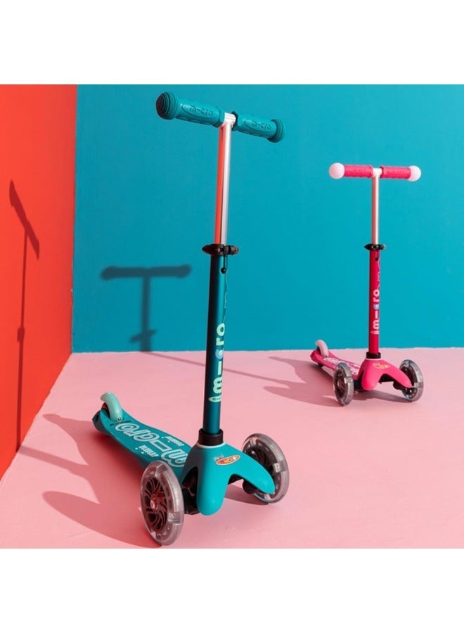 Micro Mini Micro Deluxe Magic Scooter Aqua | Deluxe Magic Scooter | Magic Scooter | Scooter for Kids | Scooters | Kids Scooter - Image 4
