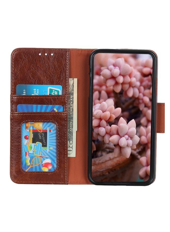 اس-توب جراب لهاتف Google Pixel 9a من الجلد بتصميم نابا بتصميم أفقي قابل للطي - Image 4