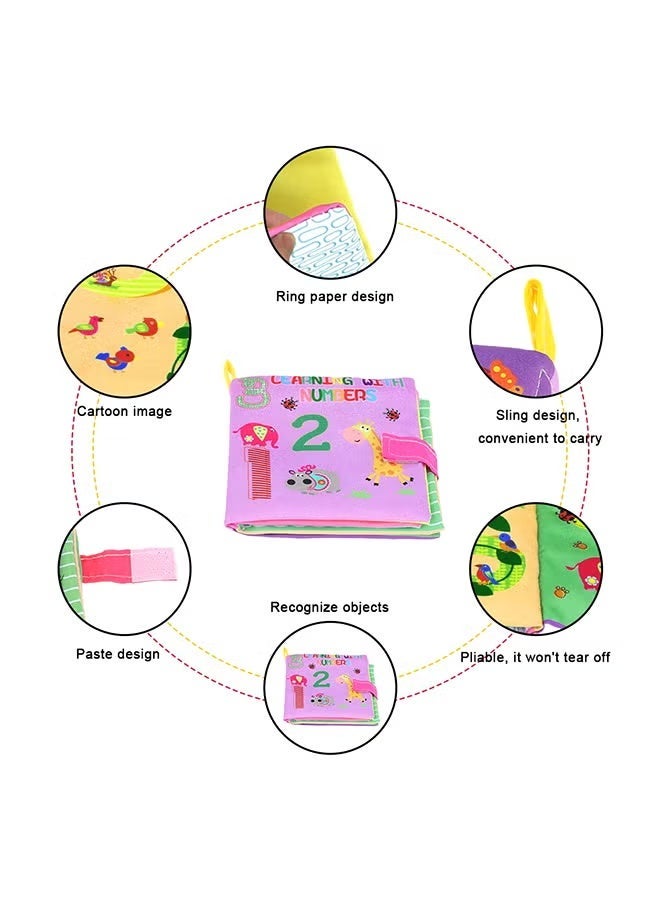 Coolplay 4-Piece Cloth Book Set Eco Friendly Material Special Size Designed For Kids - Image 5