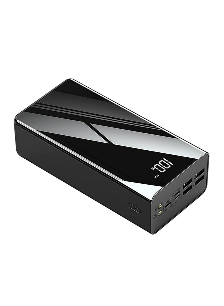 general Power Bank 40000mAh USB Portable Charger Support Fast Charging LED Display 4 Outputs 3 Input Cables External battery pack for all phones, tablets, cameras - Image 1