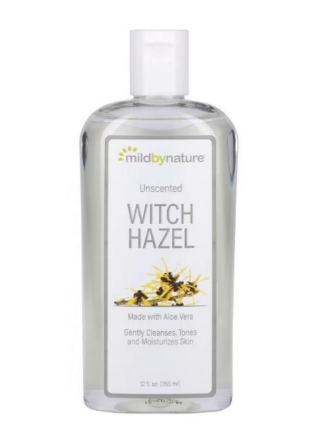 mild by Nature Witch Hazel Unscented AlcoholFree 12 fl oz 355 ml - Image 1