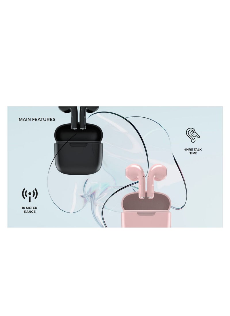 iplus i-PLUS | i-Buds 3 Bluetooth TWS In-Ear Earphones With Charging Case - Black  - Image 5