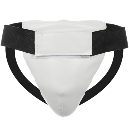 POPETPOP Boxing Groin Protector for Kids: Absorbing Taekwondo Groin Protector Cup - Boxing Cup for Kickboxing, Karate Fighting Training - Taekwondo Sparring Gear for Boy&Girl - Image 1