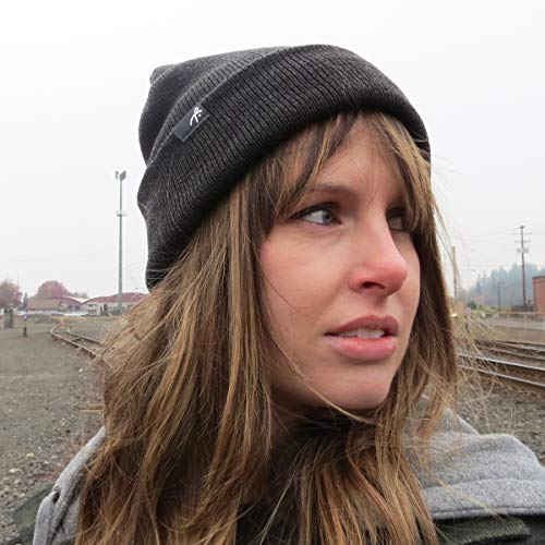 Grace Folly Slouch Beanie Hat Winter Cap for Men or Women (Many Colors) (Black) - Image 4