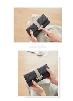 KASTWAVE Vegan Wallets for Women, Wallet with Coin Purse, Card Holder 9 Cards, Wristlet, Birthday Gifts for Women  - Image 3