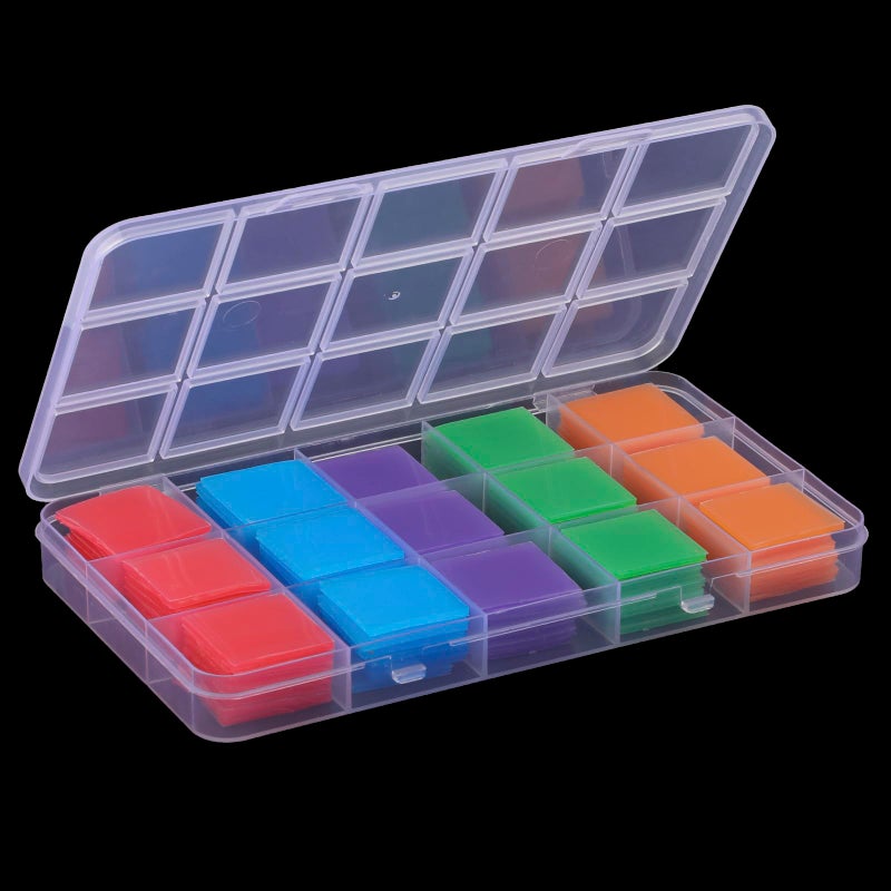 Motroce 105 PCS Diamond Painting Glue Clay, Colorful Diamond Painting Wax, Diamond Art Wax Glue Clay Set for DIY Diamond Art Accessories and Tools for Embroidery Accessories, 5 Colors - Image 1