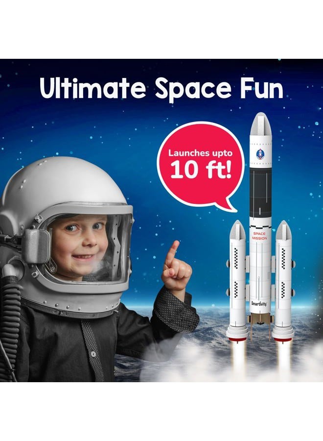 Smartivity Rocket Launcher Kit for Kids 6 7, 8, 9, 10, 11, 12 Years Old | Build Your Own Rocket and Launcher | Birthday Gifts for Boys & Girls | DIY STEM Science Toy for Kids 6-12 Years-Multicolor - Image 3