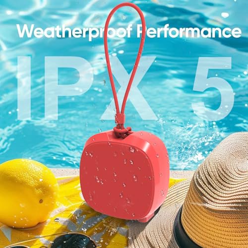 ZZB Bluetooth Speaker Portable Media Players Clear Loud Stereo Sound Deep Bass Wireless Speaker With Lights TWS IPX5 Waterproof Small Speakers Long Playtime for Home/Party/Outdoor/Beach Electronic Gadgets - Image 2
