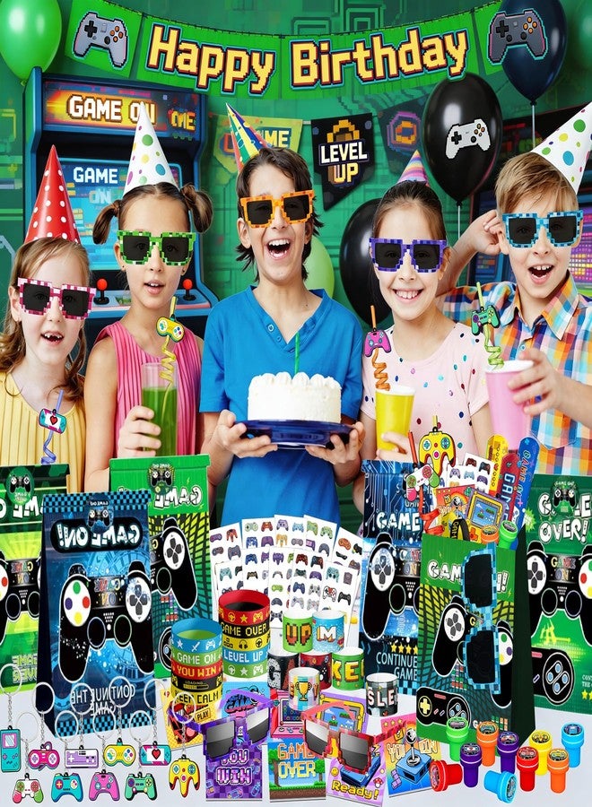 DMIGHT Video Game Party Favors Birthday Supplies for Kids Bags Game On Stuffer Gifts Boys Gamer Party Decorations - Image 4