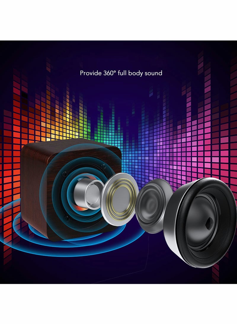 Excefore Bluetooth Speaker Portable, Outdoor Bluetooth Speaker for Smartphone Tablet Laptop Office Beach Camping Travel - Image 3