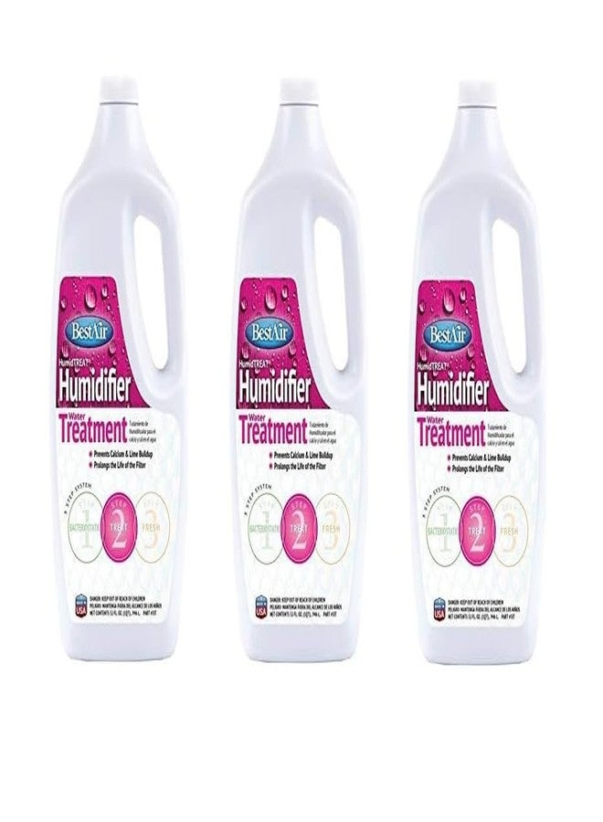 BestAir 1T, Humiditreat Extra Strength Humidifier Water Treatment (3, 32 oz) - Image 1
