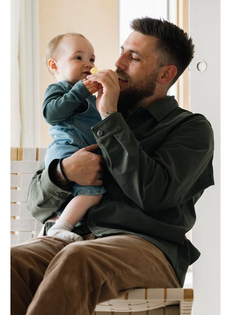 BIBS Pacifier Colour 2 PACK Latex Size 1 Anatomical Sage GLOW/Cloud GLOW - Image 2