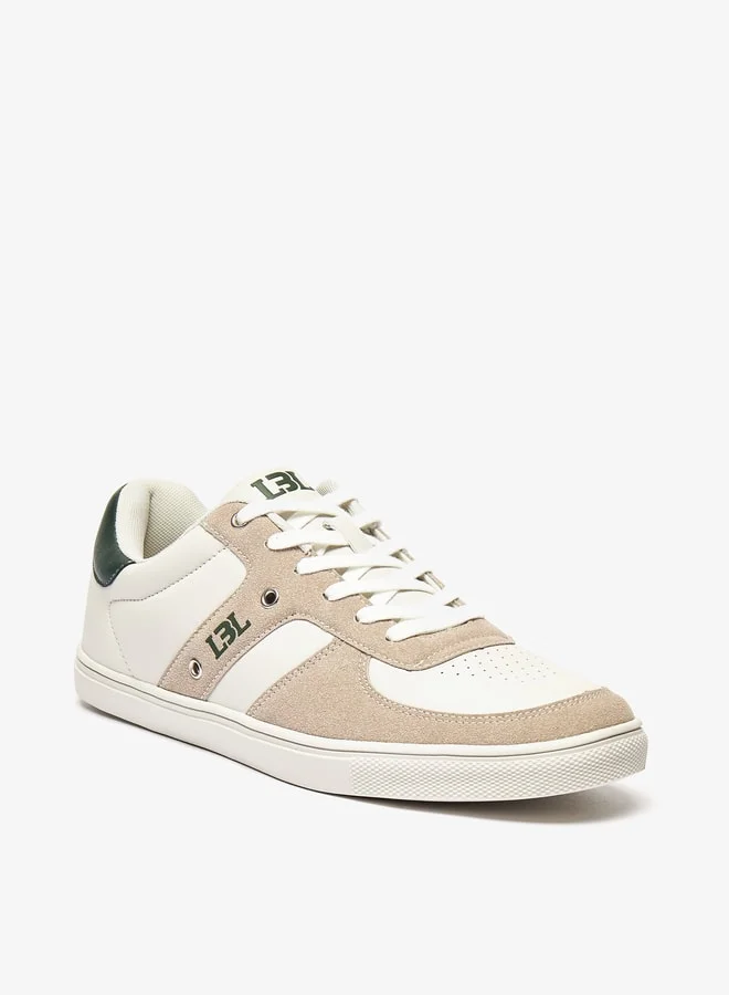 LBL by Shoexpress Men Textured Lace-Up Sneakers