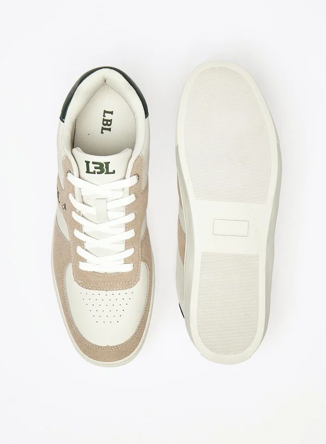 LBL by Shoexpress Men Textured Lace-Up Sneakers