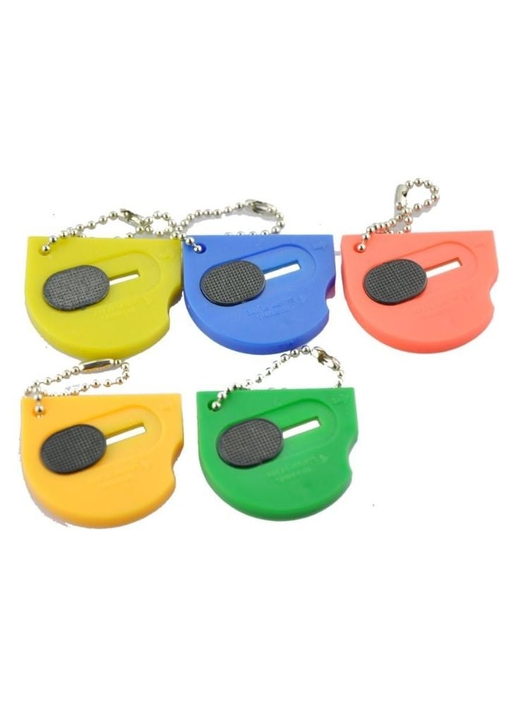 بريميم مجموعة سلسلة مفاتيح لتجريد الأسلاك الصغيرة متعددة الألوان - أداة قطع كابلات مدمجة للاستخدام في الشبكات والكهرباء - Image 3