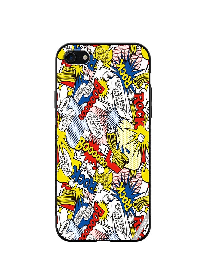 VR CREATIVE Protective Case Cover For Apple iPhone 7/8/SE 2020 Pop Art Design Multicolour - Image 1