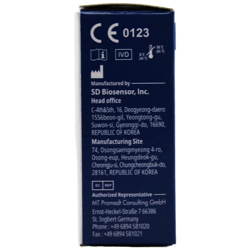 SD BIOSENSOR 1 × محلول التحكم في سكر الدم من SD Biosensor مع معايير منخفضة وعالية - Image 5