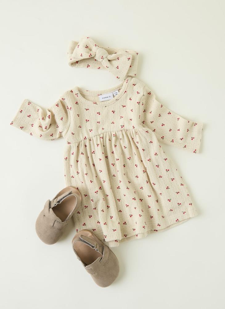 NAME IT Cherry Print Dress  - Image 5