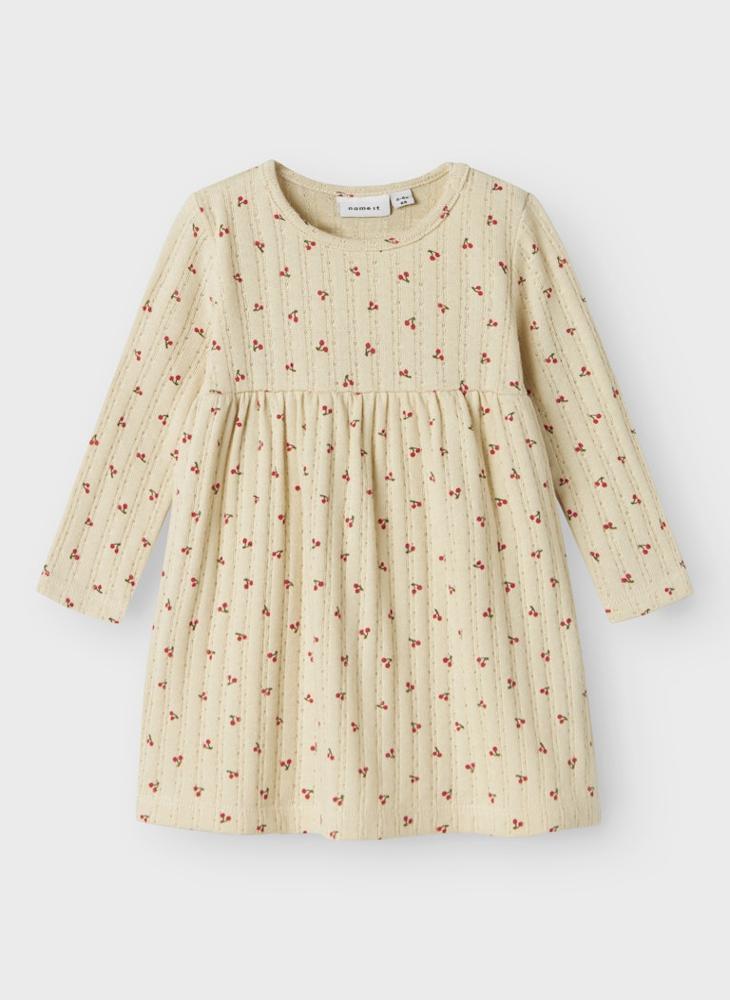 NAME IT Cherry Print Dress  - Image 4