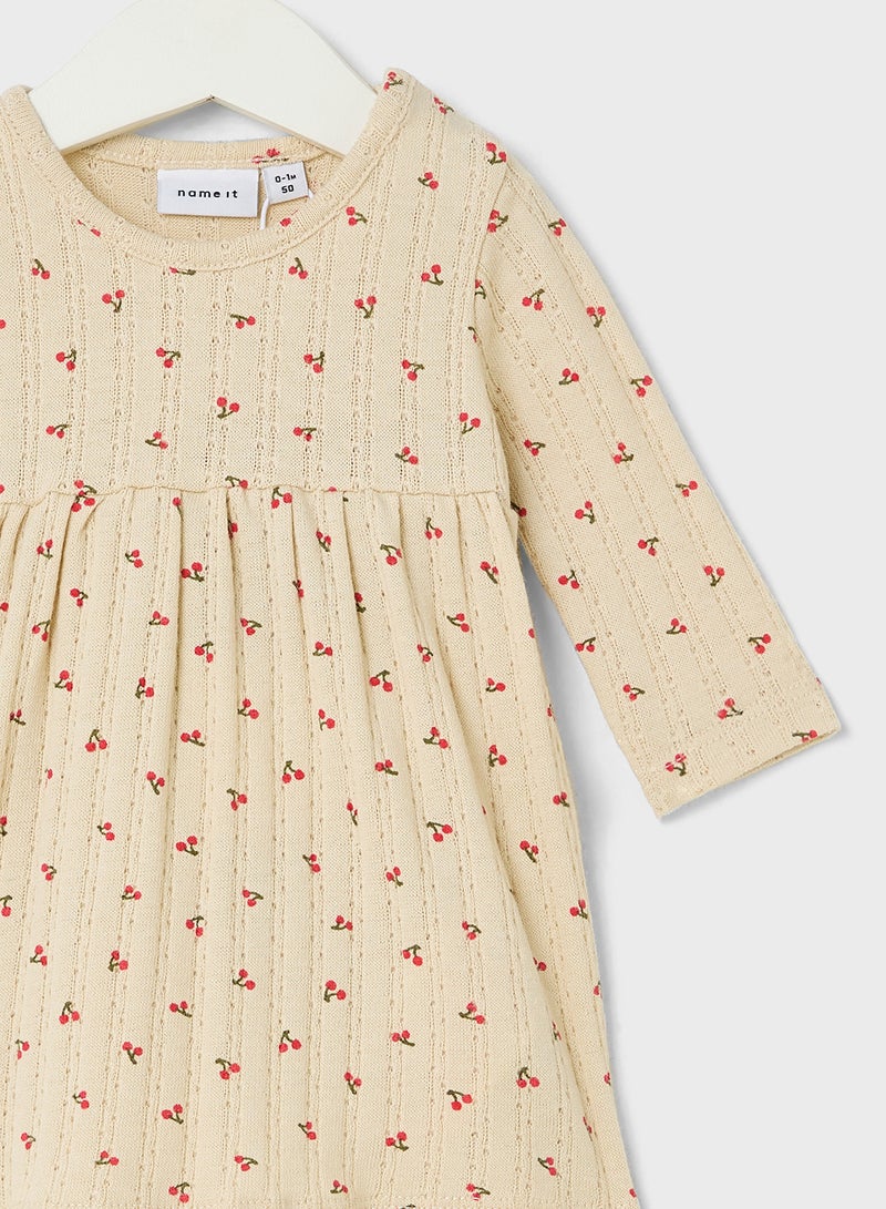 NAME IT Cherry Print Dress  - Image 3