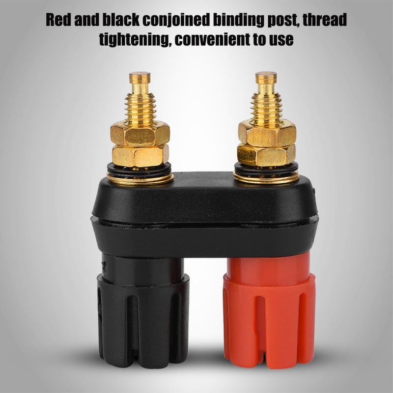 Speaker Binding Post Terminal Power Amplifier 2 way Banana Plug Jack (4PCS) - Image 3