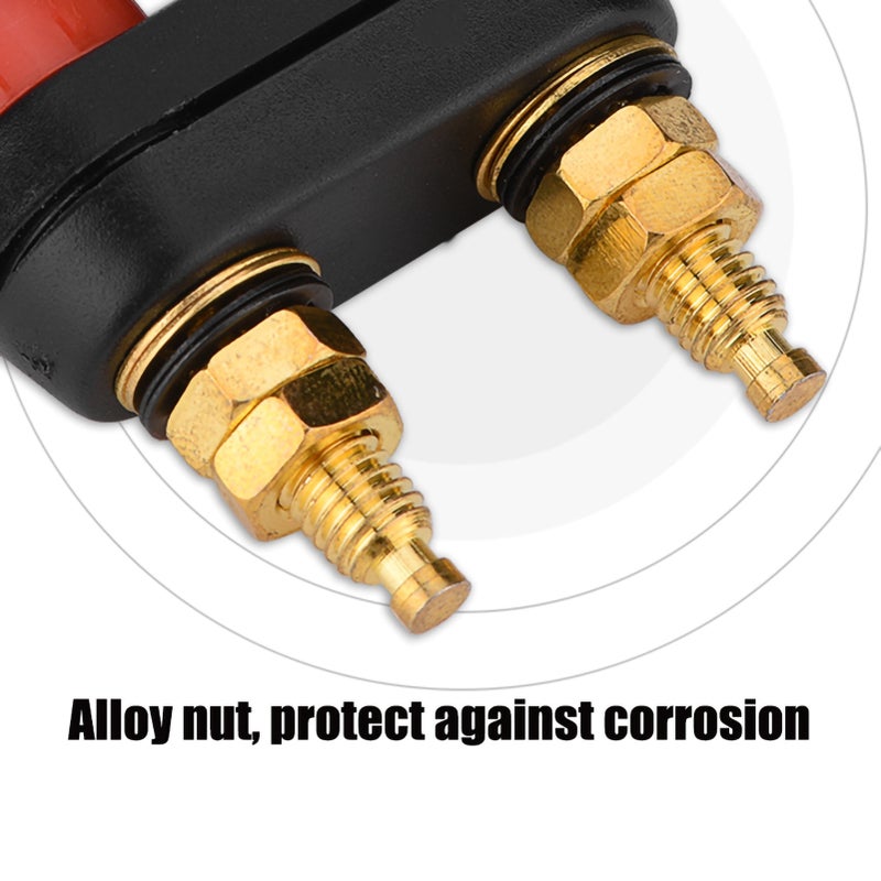 Speaker Binding Post Terminal Power Amplifier 2 way Banana Plug Jack (4PCS) - Image 4