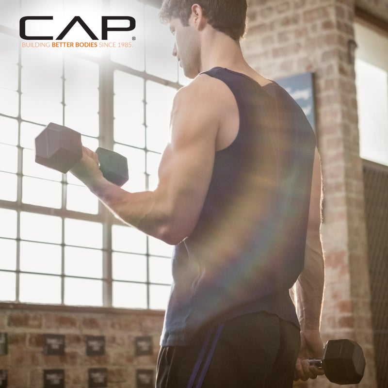 CAP Barbell 20 LB Coated Hex Dumbbell Weight, New Edition - Image 5
