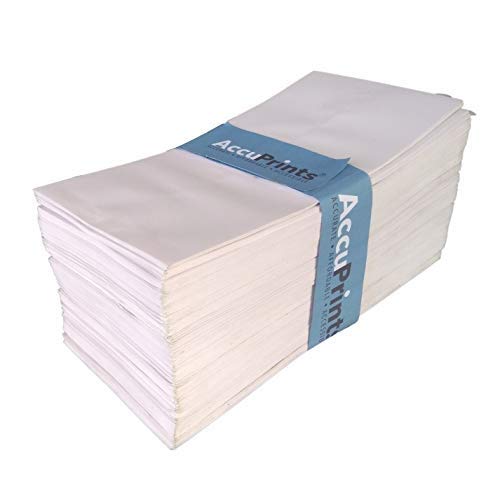 AccuPrints White Cheque Size Paper envelope,Thickness - 100 gsm,Size 4.5 X 10 inch,250 Pieces - Image 1