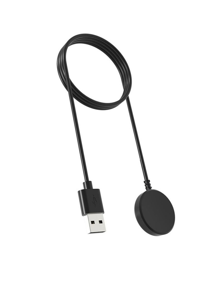 TWEGGON Charger for Samsung Galaxy Watch 6/5/4/3, Fast Charging Cable Data Cradle Dock Magnetic Wireless Charger for Samsung Watch 6/5/4/3/Active Series Black  - Image 1