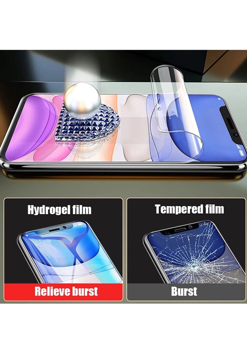 Raxoom 1+2Pcs) Compatible with iPhone 14 Pro Max Case And Screen Protector (Hydrophilic Film) Clear Cover No-Bubble for Apple 14 Pro Max Case (14 Pro Max-6.7) - Image 3