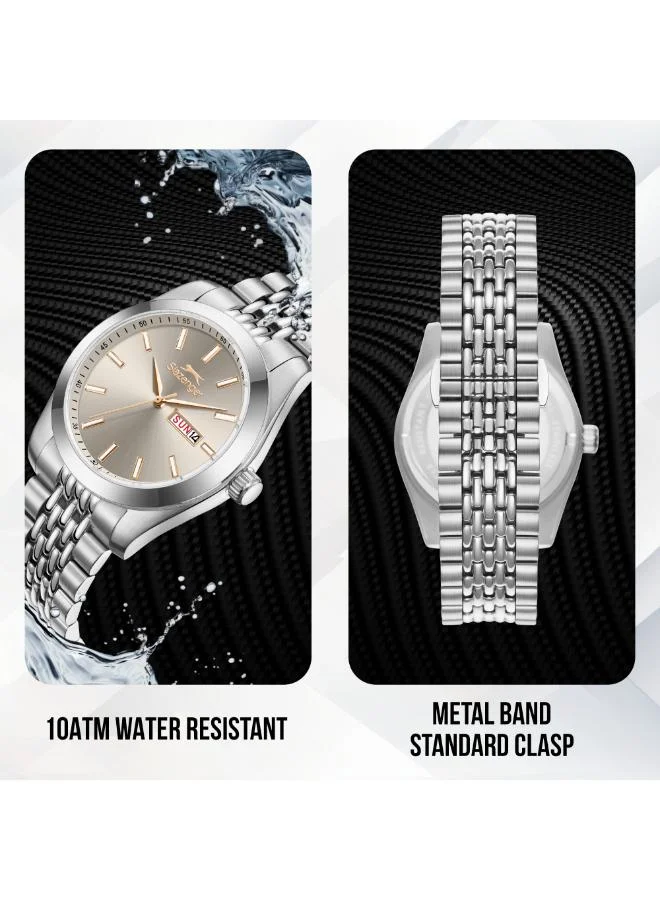 Slazenger  Men's Metal Analog Watch SL.9.2579.1.360 - 41.5 mm for Men | Best Price UAE