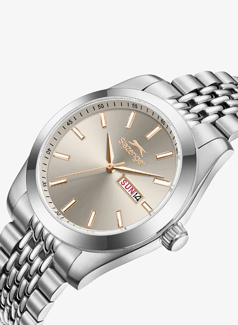 Slazenger  Men's Metal Analog Watch SL.9.2579.1.360 - 41.5 mm for Men | Best Price UAE