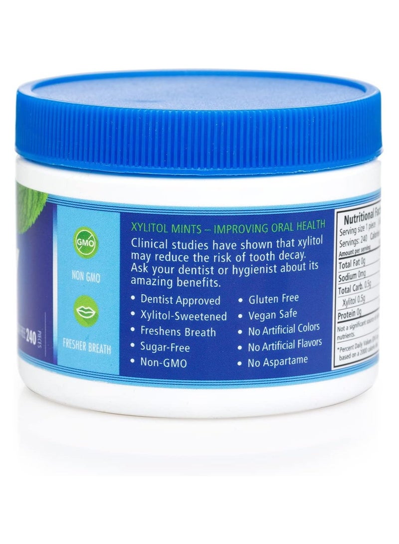Xlear Spry Natural Mint Xylitol Mint 240 Count - Image 3
