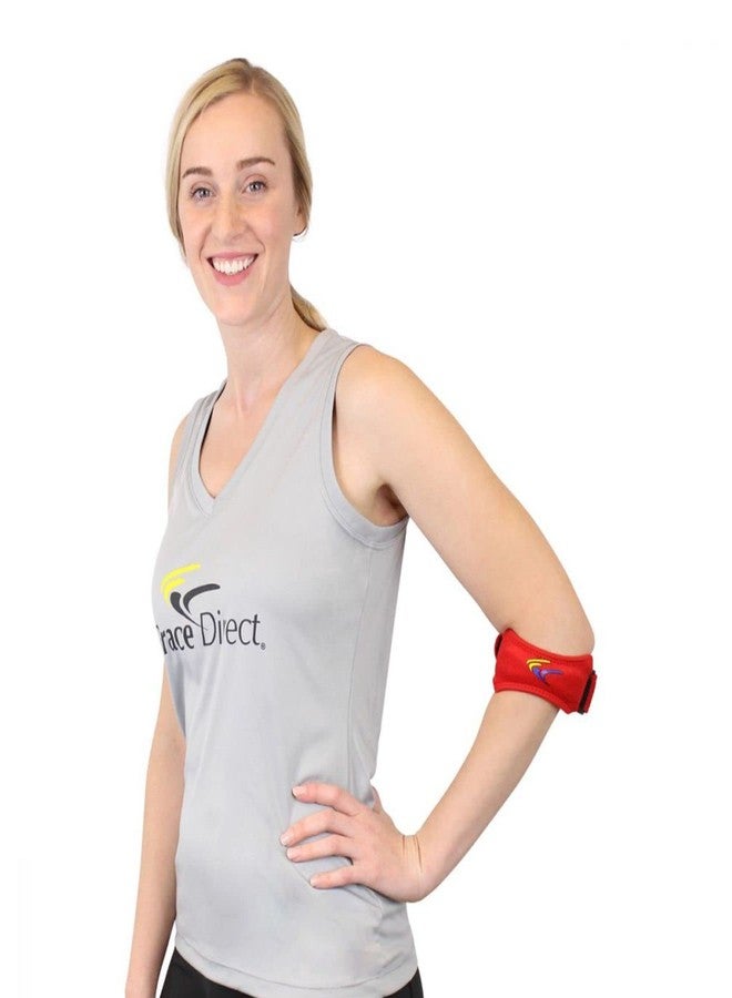 Brace Direct Tennis and Golf Elbow Strap Compression Brace - Forearm Elbow Brace for Tendonitis, Bursitis, Epicondylitis, Tennis & Golfer's Elbow- Pain Relief for Men and Women - Image 1